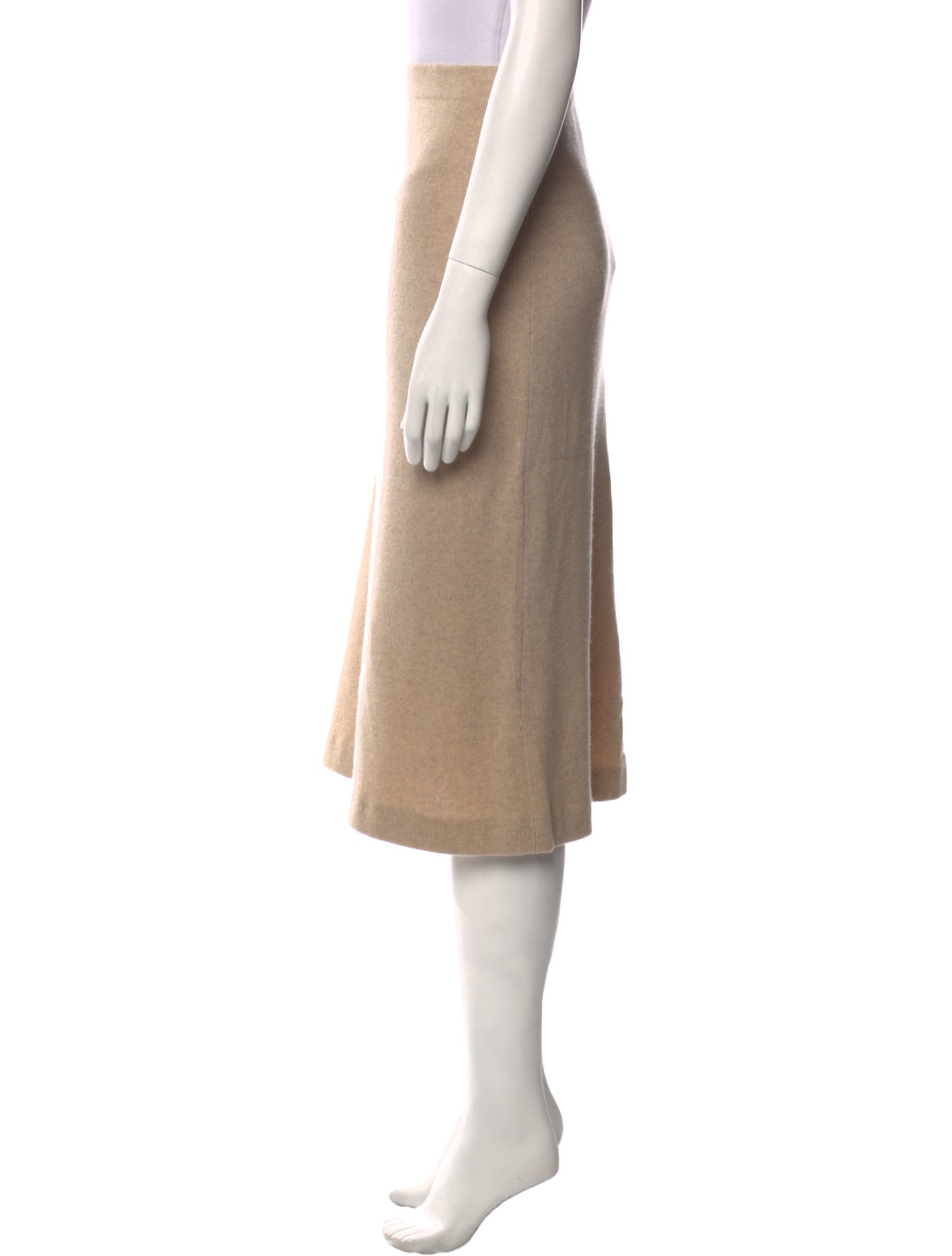 Neiman Marcus Cashmere Knee-Length Skirt