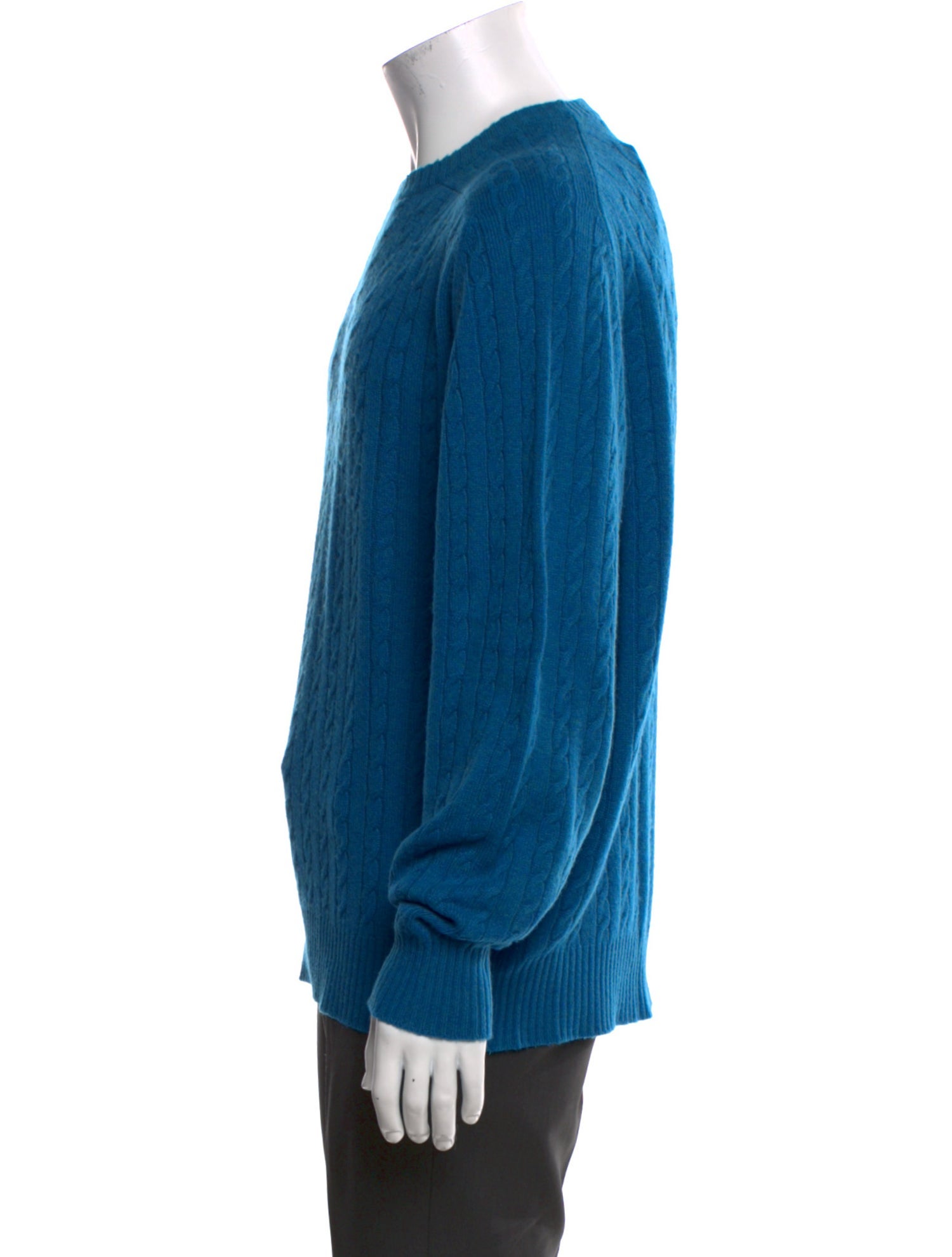 Neiman Marcus Crew Neck Long Sleeve Pullover