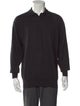 Neiman Marcus Merino Wool Collar Polo Sweater