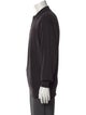 Neiman Marcus Merino Wool Collar Polo Sweater