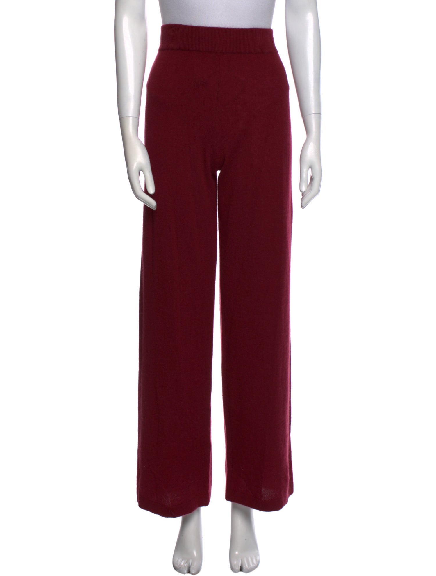 Neiman Marcus Cashmere Wide Leg Pants