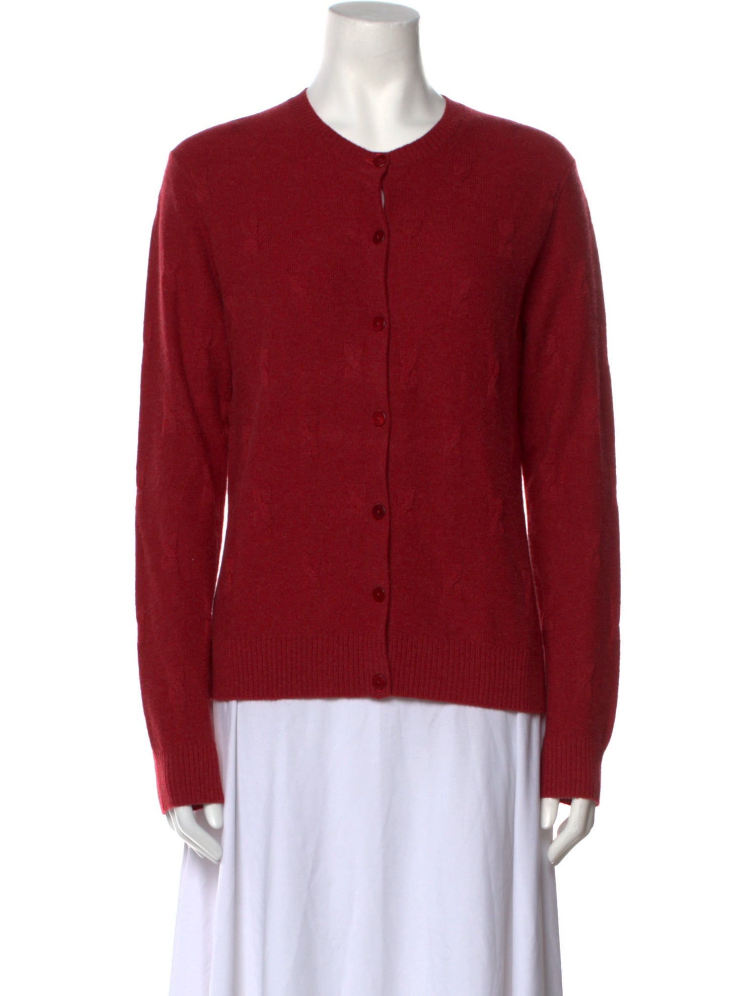 Neiman Marcus Cashmere Crew Neck Sweater