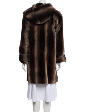 Neiman Marcus Faux Fur Faux Fur Coat