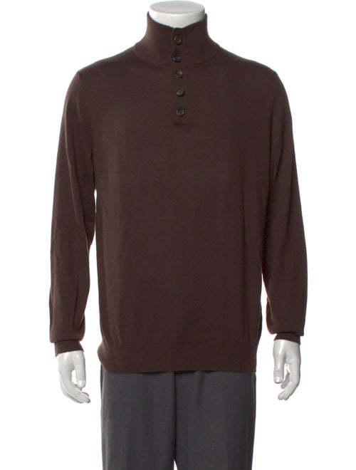 Neiman Marcus Cashmere Turtleneck Pullover