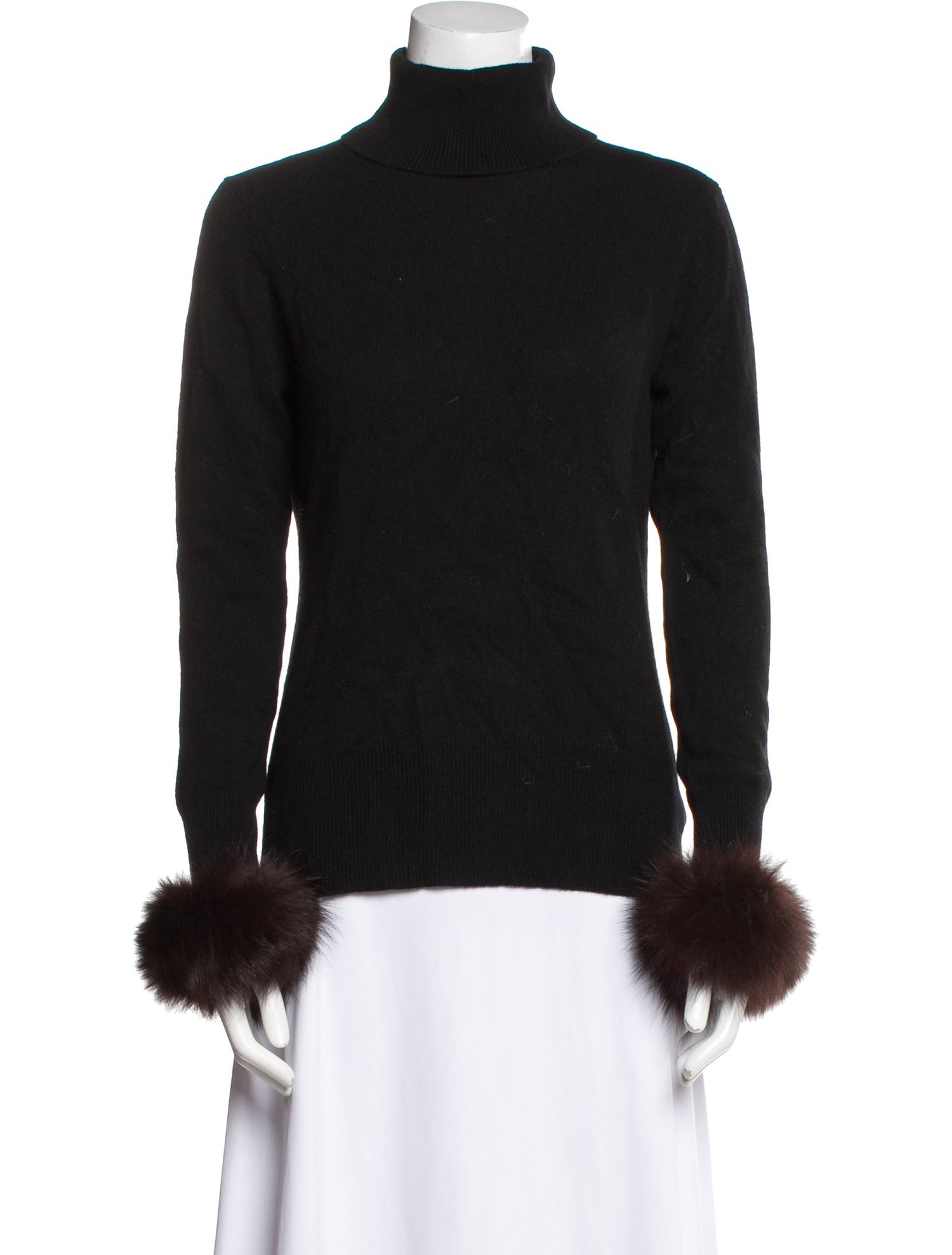 Neiman Marcus Cashmere Turtleneck Sweater