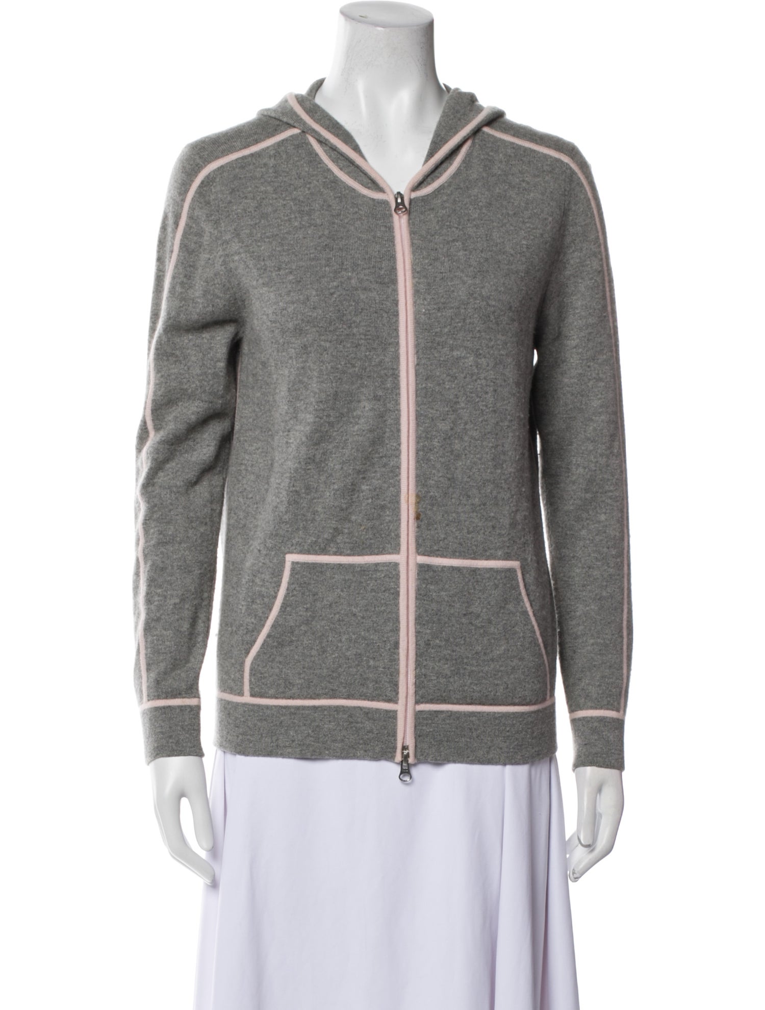 Neiman Marcus Cashmere Striped Jacket