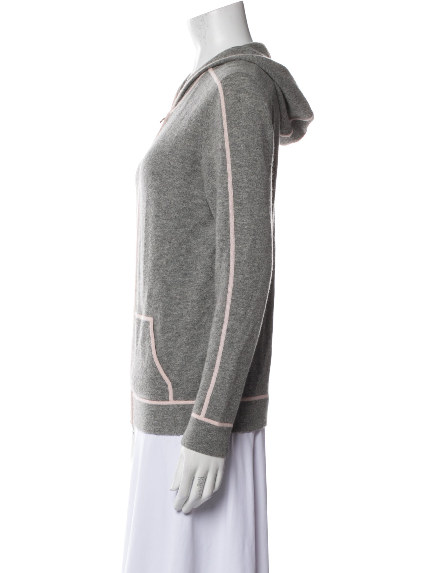 Neiman Marcus Cashmere Striped Jacket