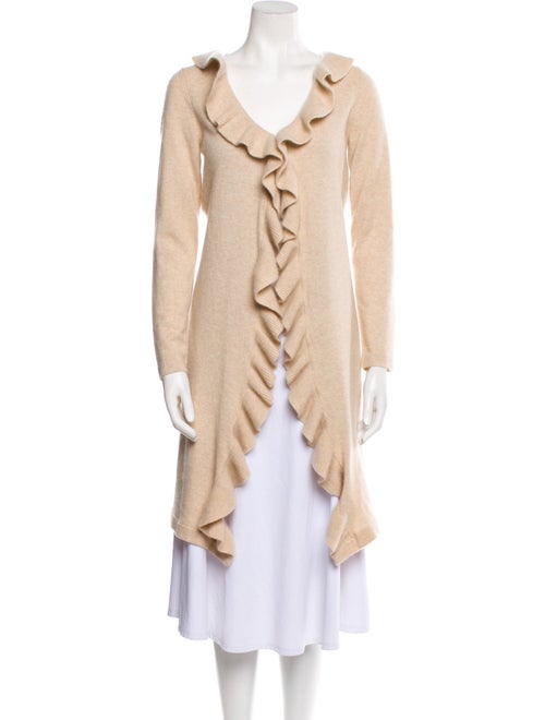 Neiman Marcus Cashmere V-Neck Sweater