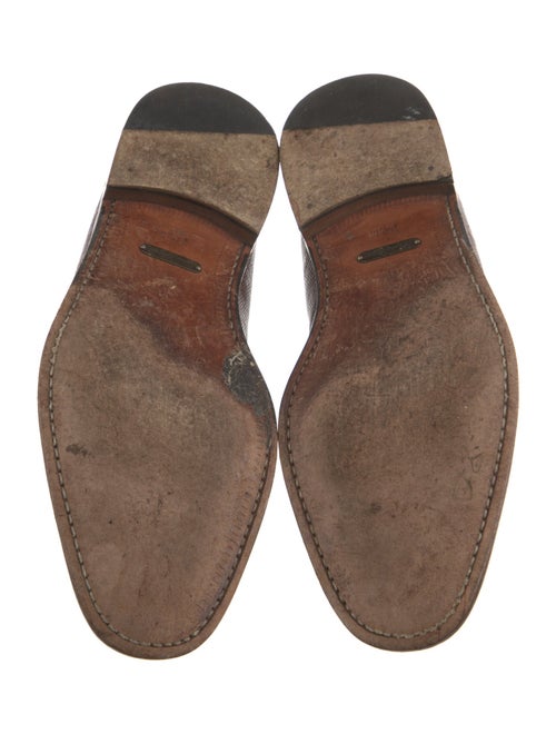 Neiman Marcus Lizard Derby Shoes