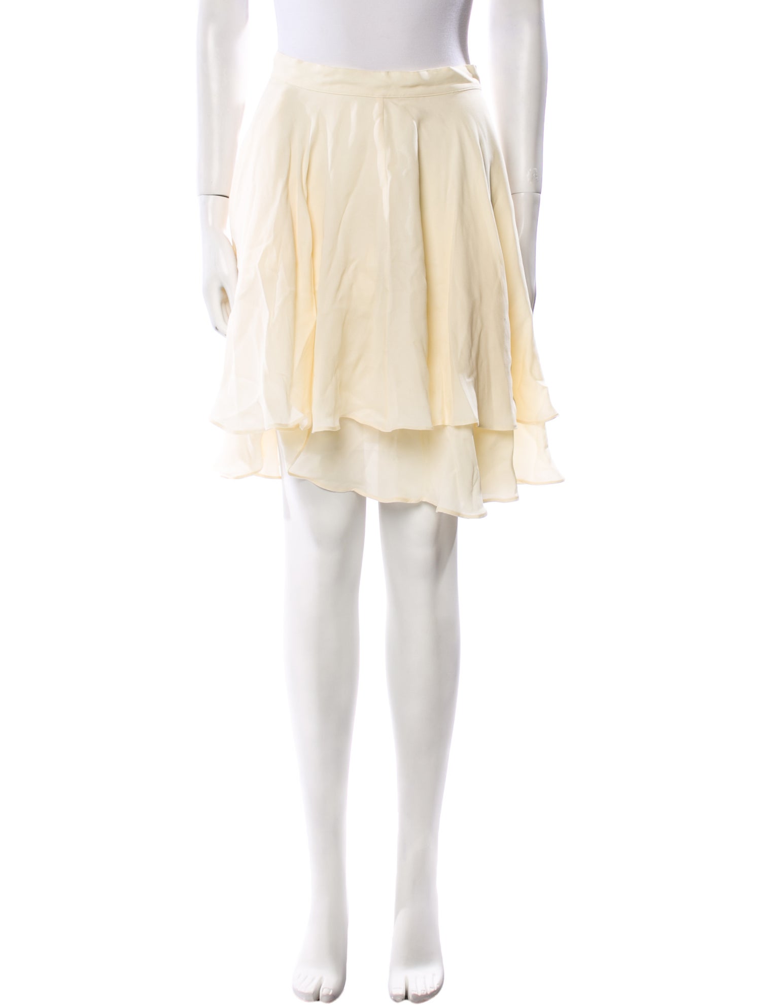 Neiman Marcus Silk Knee-Length Skirt