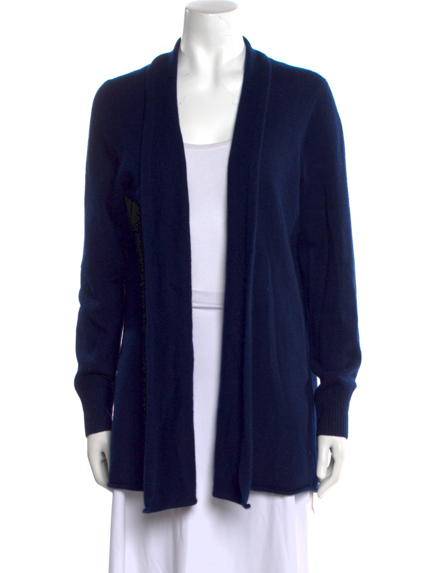 Neiman Marcus Cashmere Open Front Sweater