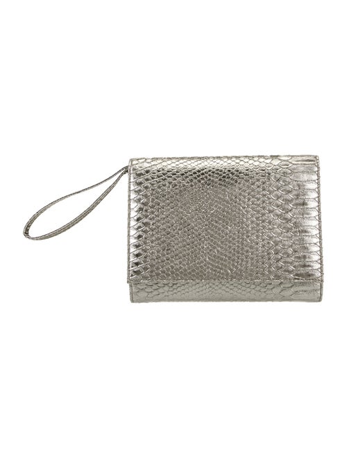 Neiman Marcus Leather Clutch