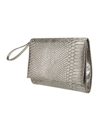 Neiman Marcus Leather Clutch