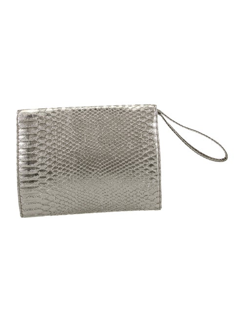 Neiman Marcus Leather Clutch