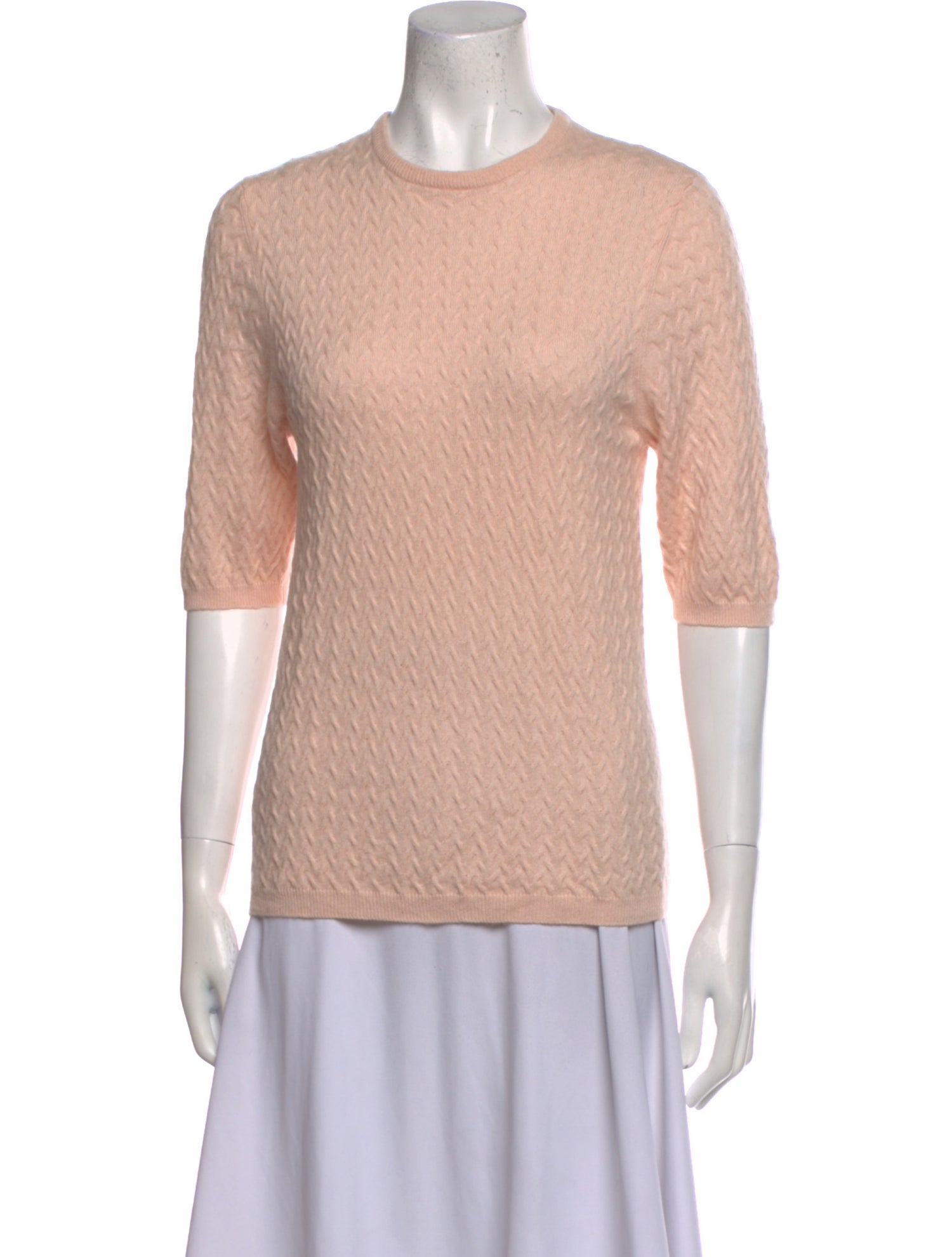 Neiman Marcus Cashmere Crew Neck Sweater