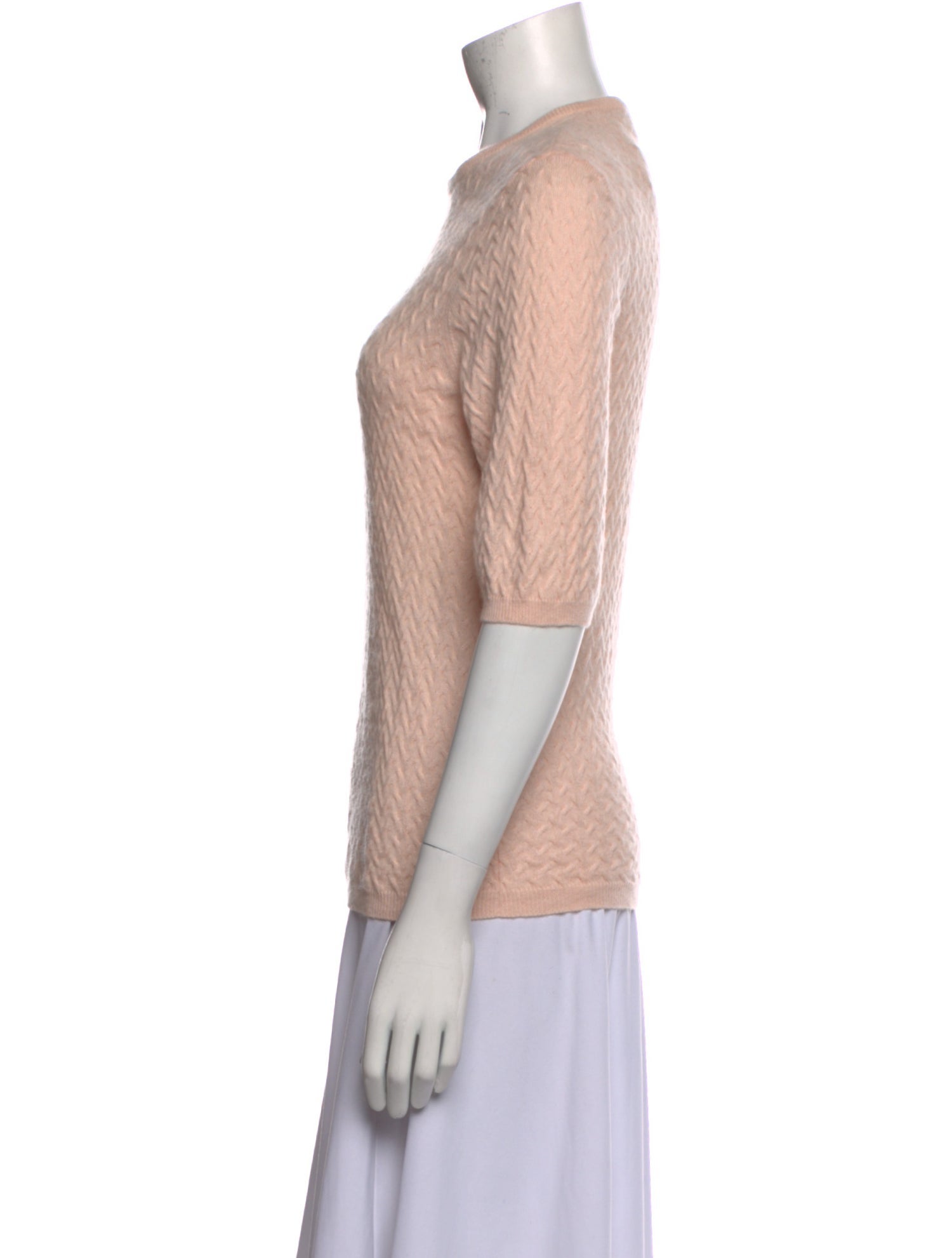 Neiman Marcus Cashmere Crew Neck Sweater