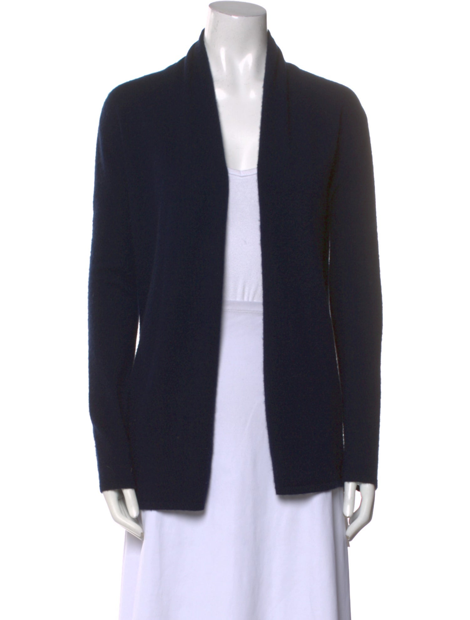 Neiman Marcus Cashmere Open Front Sweater