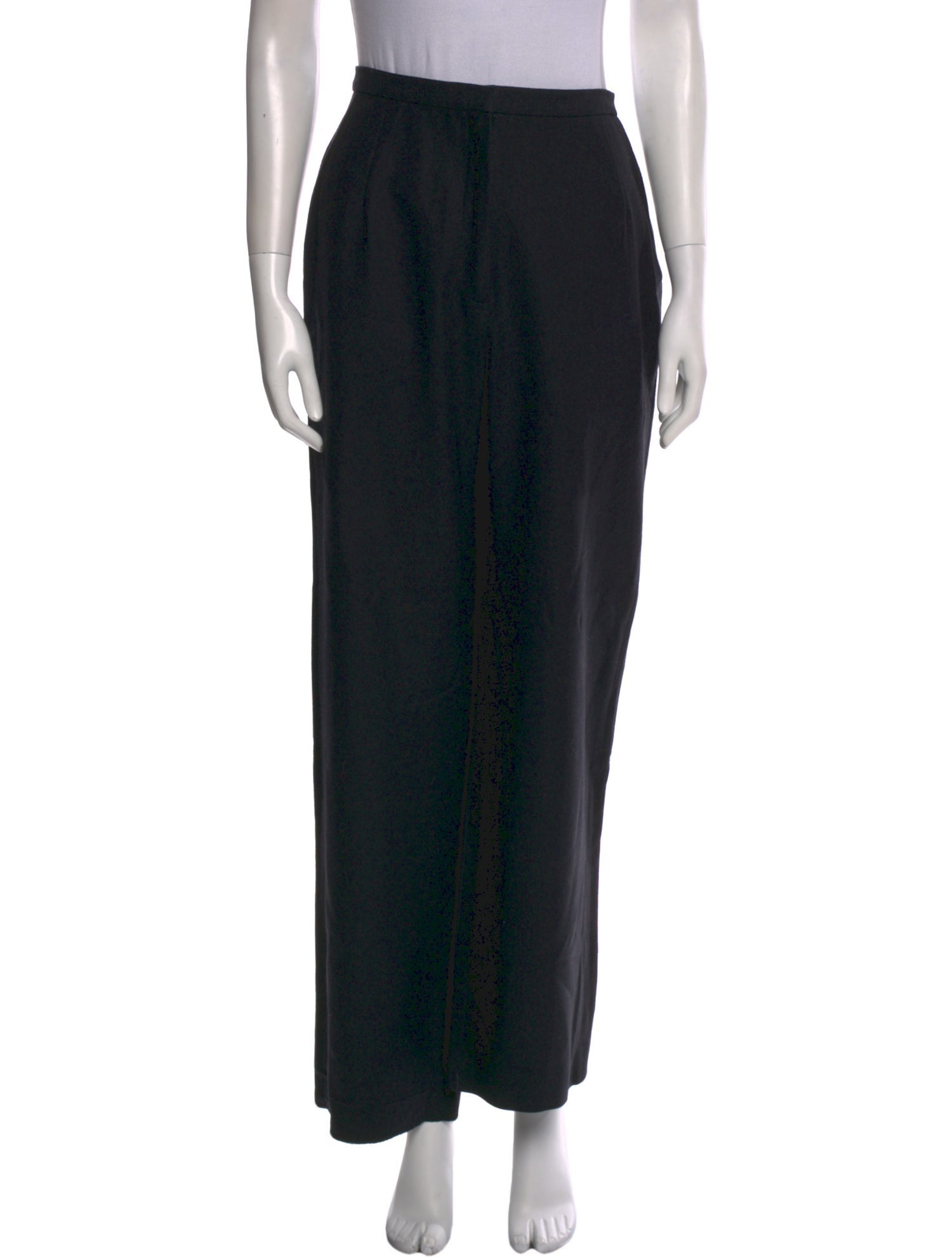Neiman Marcus Wool Wide Leg Pants