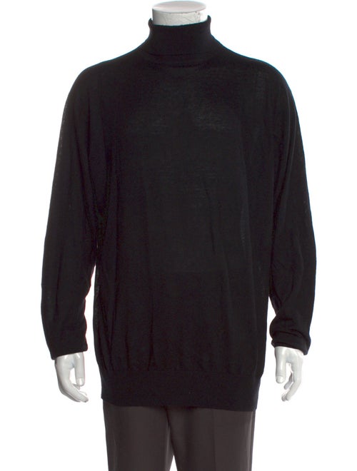 Neiman Marcus Wool Turtleneck Pullover