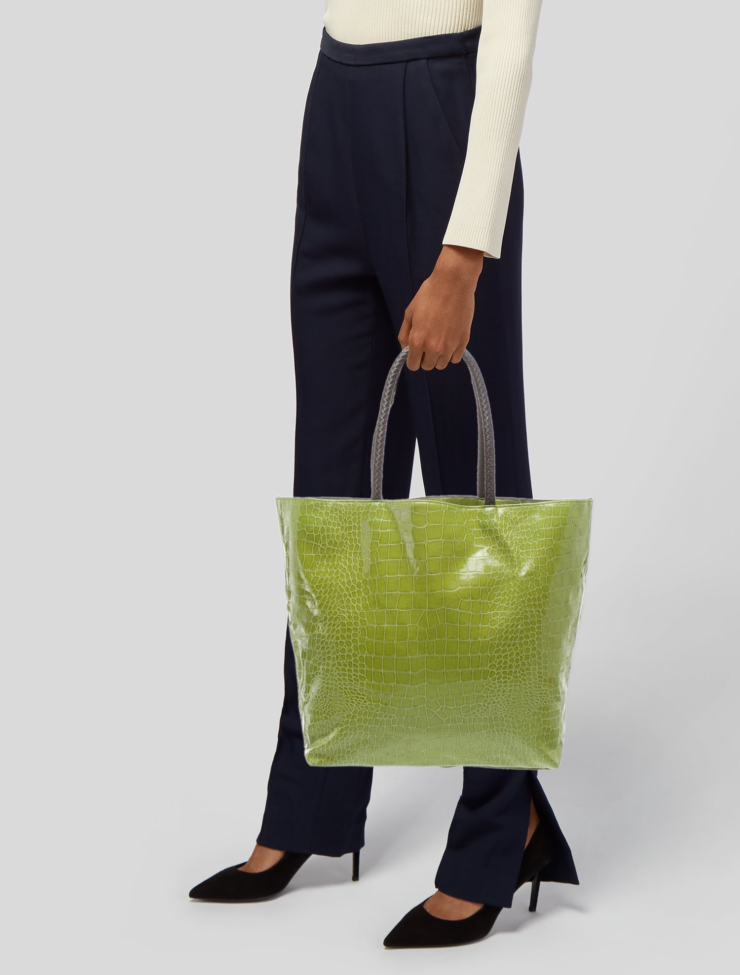 Neiman Marcus Vegan Leather Tote