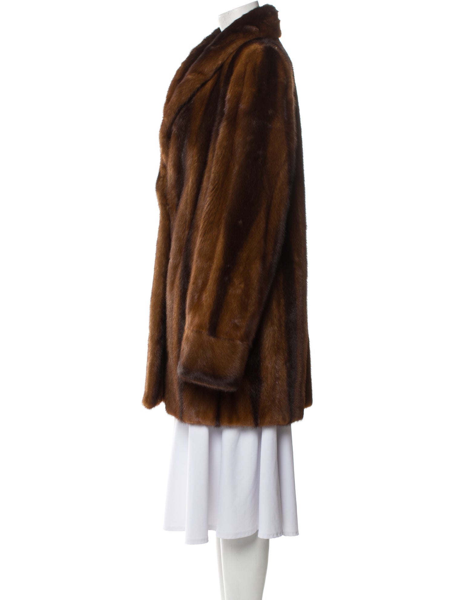 Neiman Marcus Faux Fur Coat