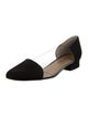 Neiman Marcus Canvas D'Orsay Flats