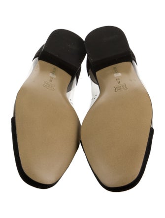 Neiman Marcus Canvas D'Orsay Flats