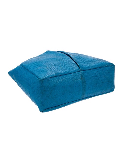 Neiman Marcus Embossed Leather Tote