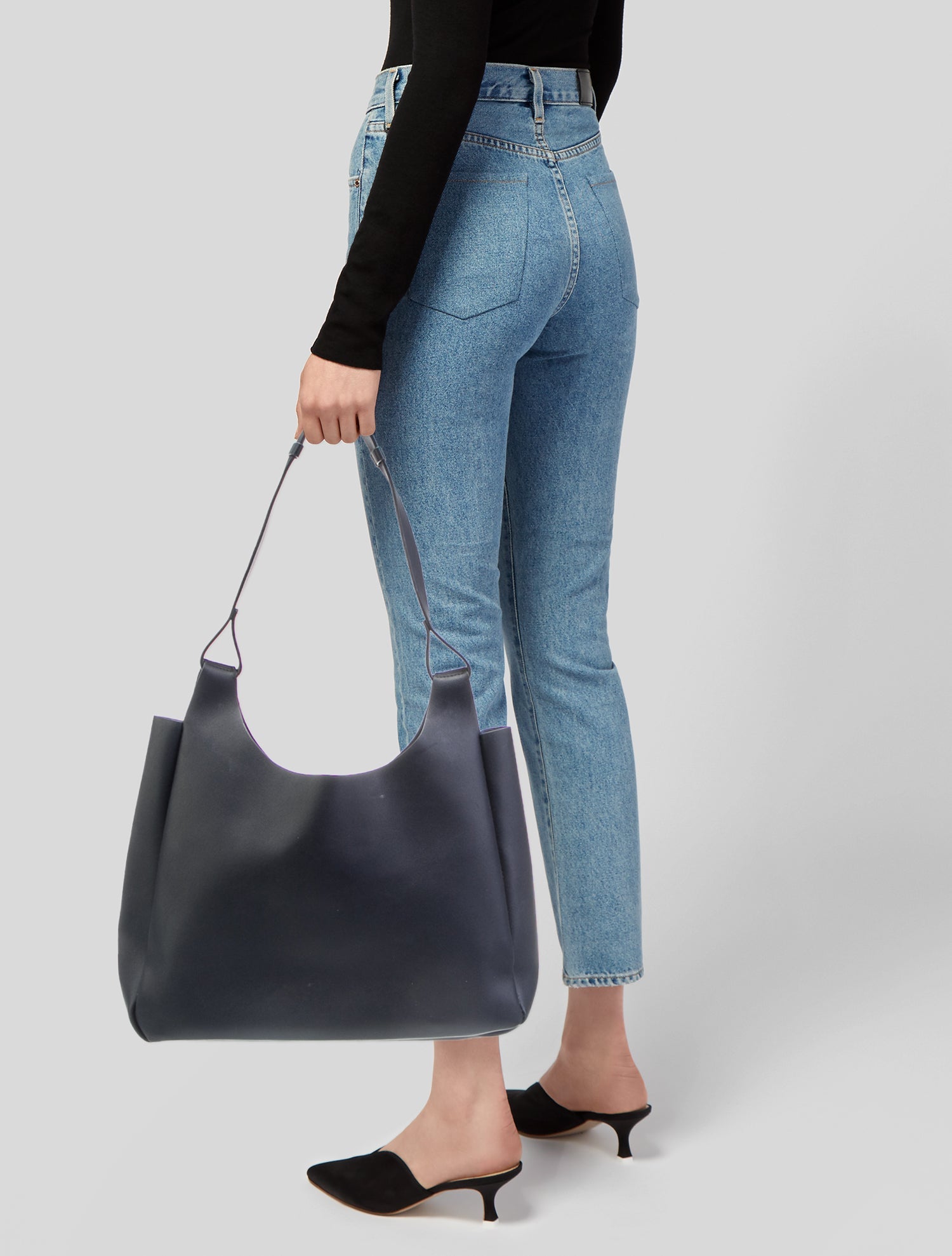 Neiman Marcus Leather Shoulder Bag