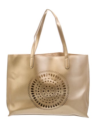 Neiman Marcus Leather Tote