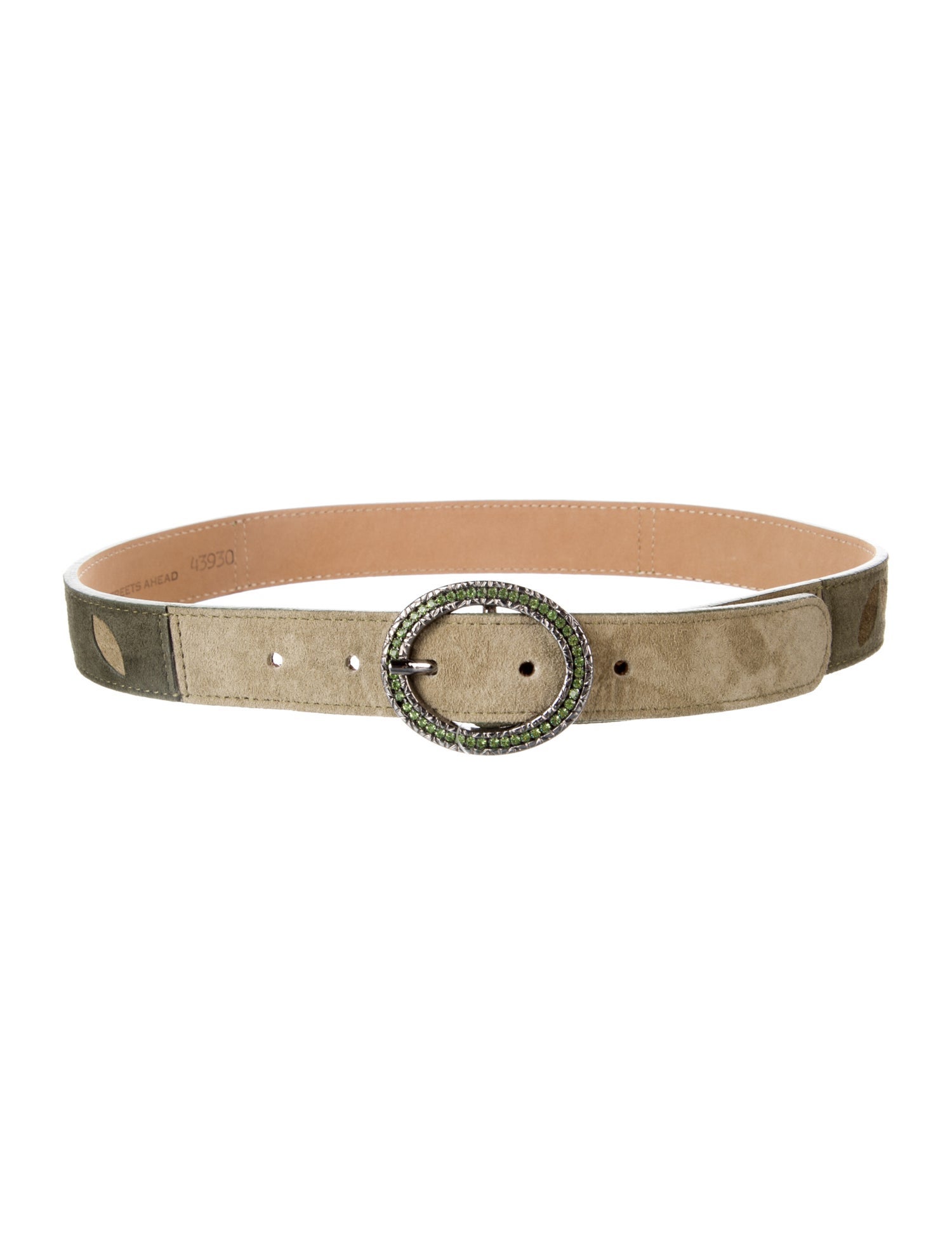 Neiman Marcus Skinny Suede Belt Kit