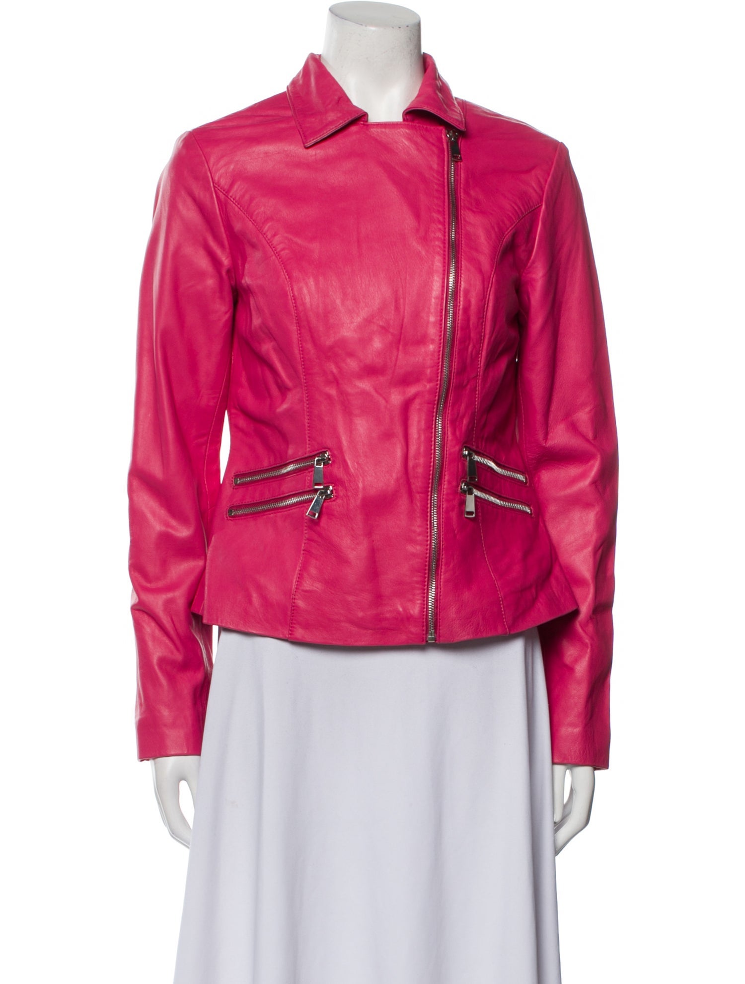 Neiman Marcus Leather Biker Jacket