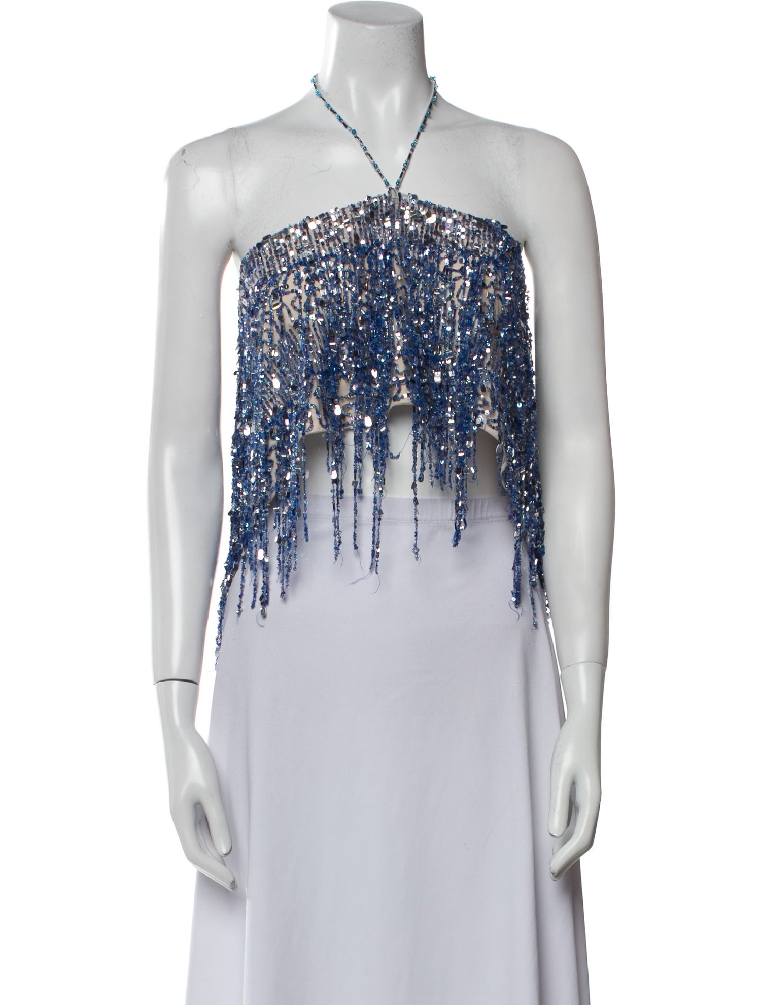 Neiman Marcus Strapless Crop Top w/ Tags