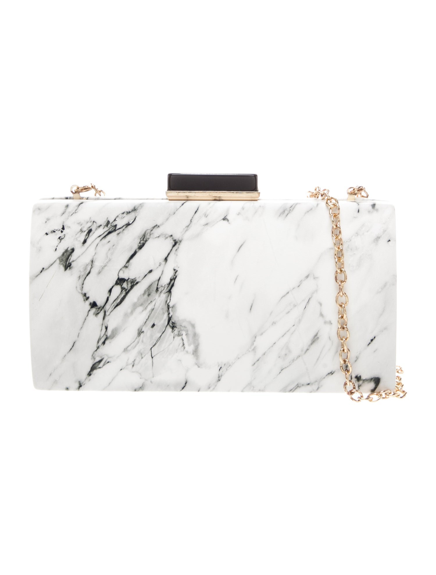 Neiman Marcus Vegan Leather Minaudière