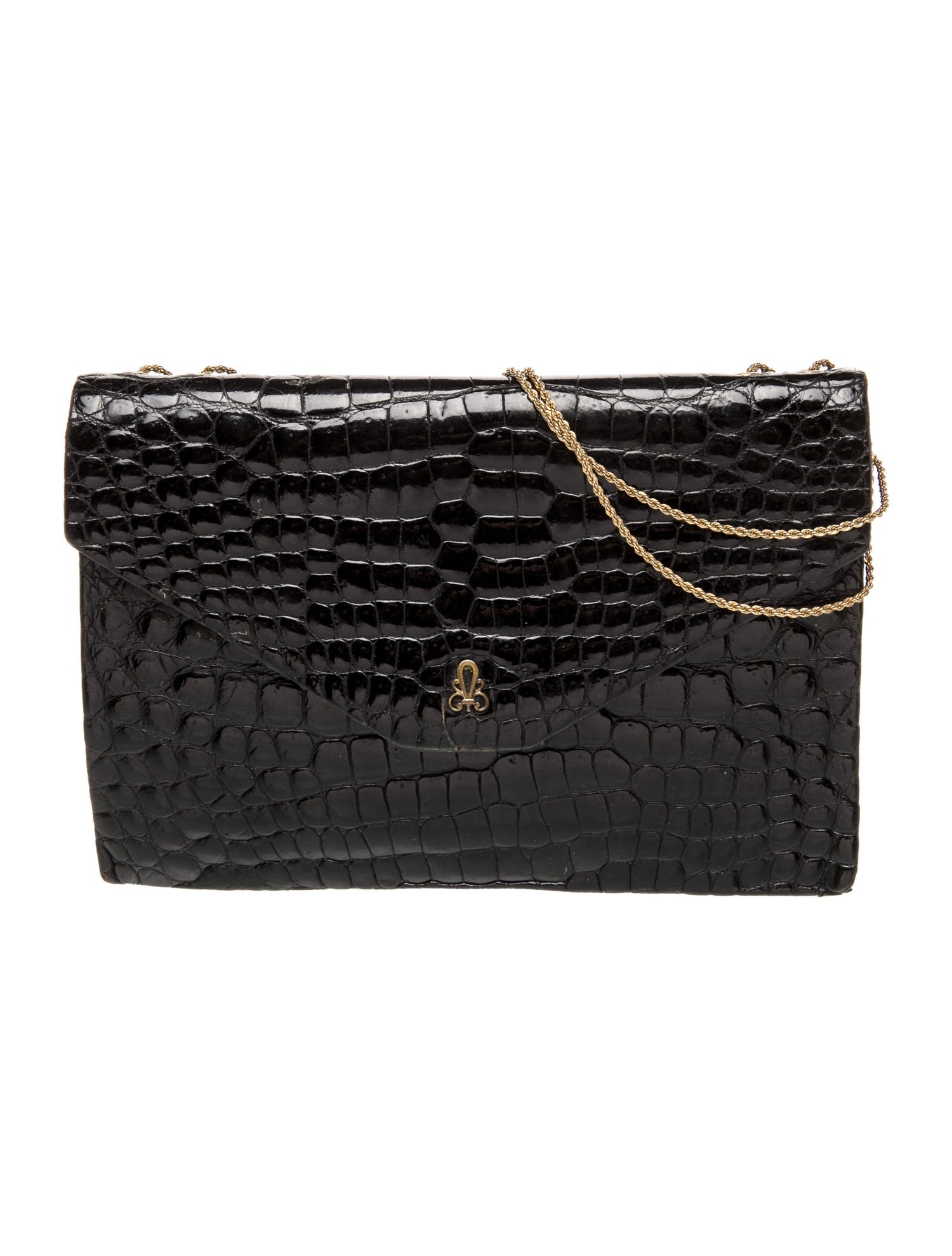 Neiman Marcus Leather Top Handle Bag