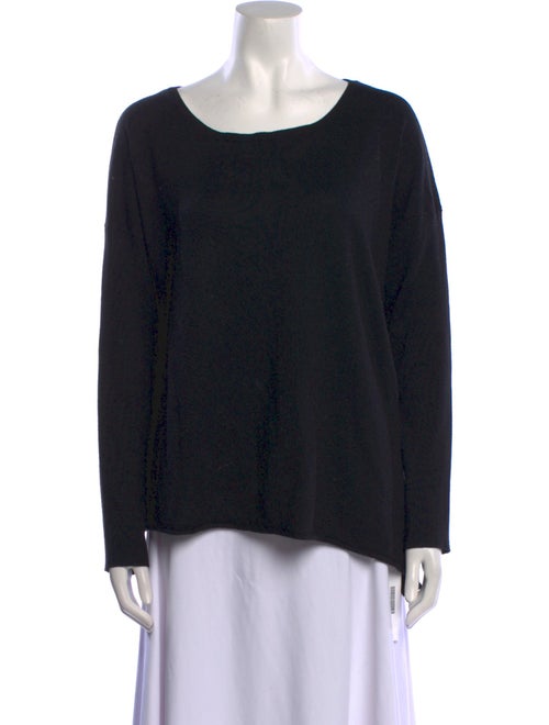 Neiman Marcus Scoop Neck Sweater
