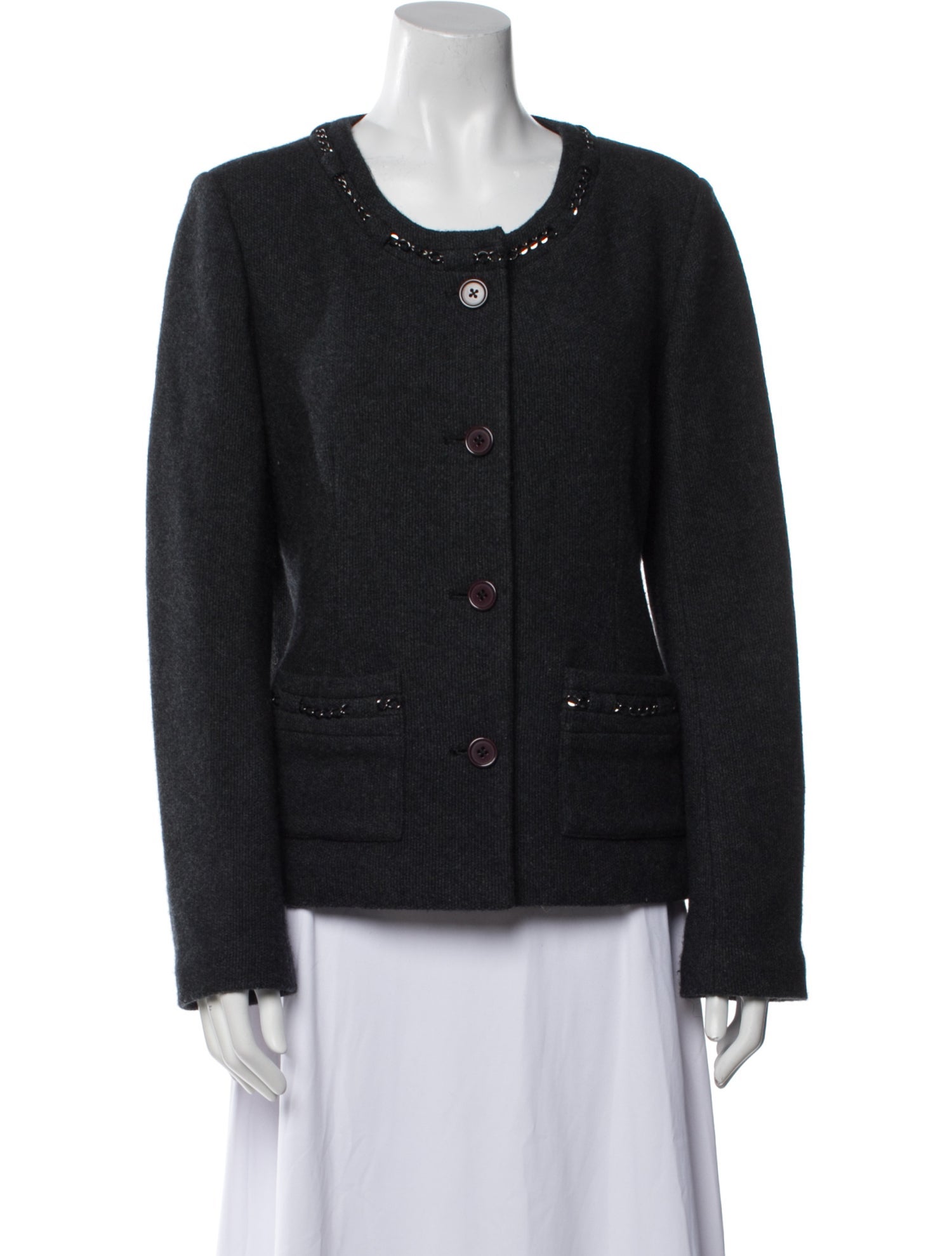 Neiman Marcus Wool Evening Jacket