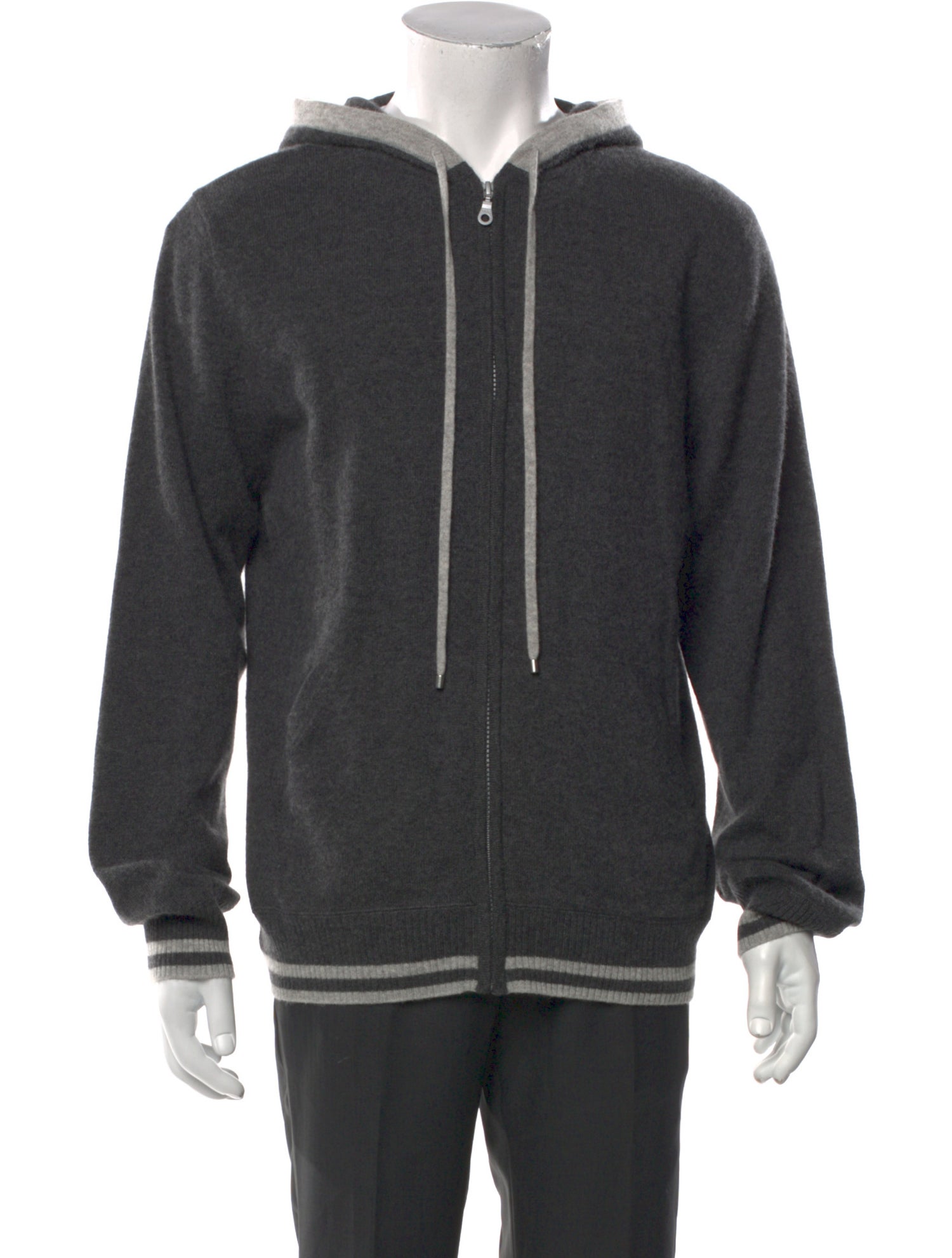 Neiman Marcus Cashmere Mock Neck Cardigan