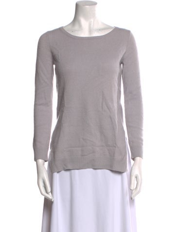 Neiman Marcus Knitwear Cashmere Scoop Neck Sweater S