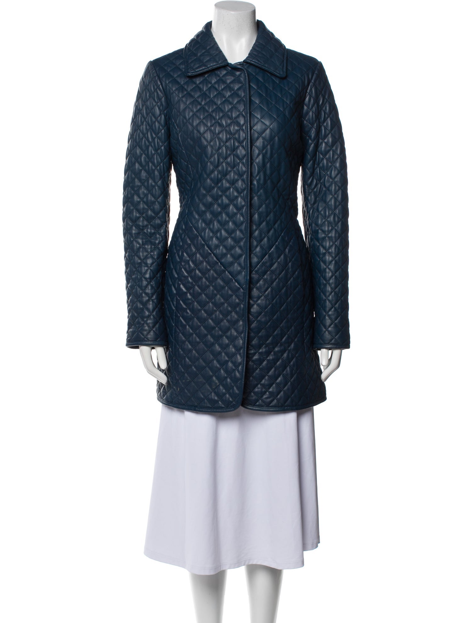 Neiman Marcus Leather Coat