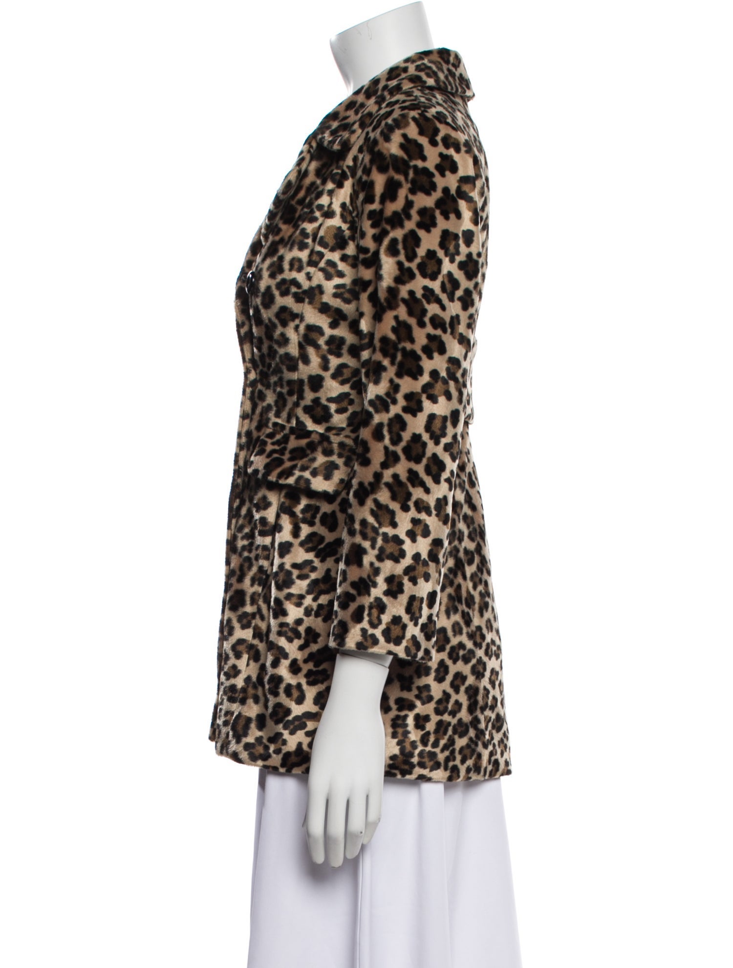Neiman Marcus Animal Print Coat
