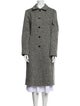 Neiman Marcus Wool Printed Coat
