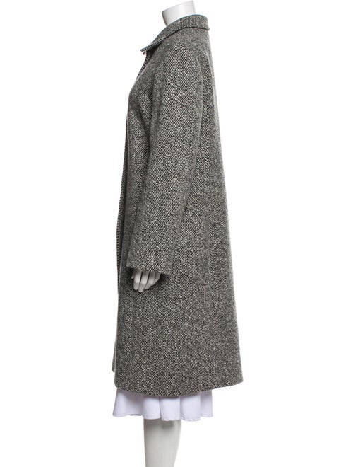 Neiman Marcus Wool Printed Coat