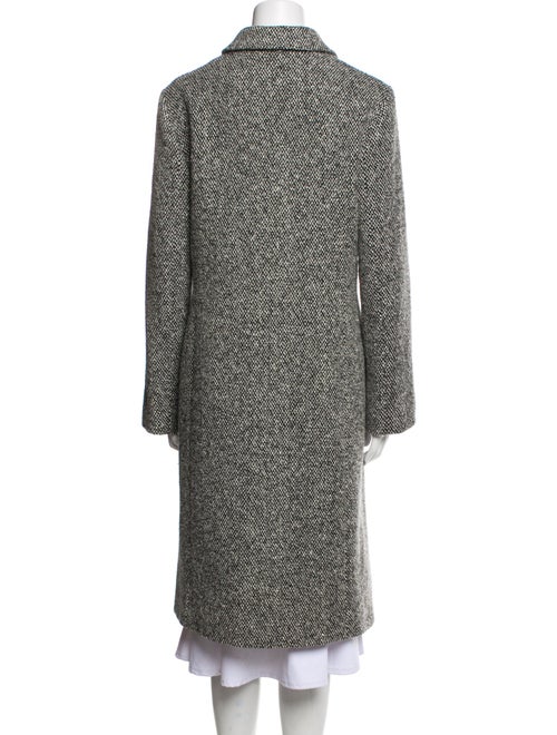 Neiman Marcus Wool Printed Coat