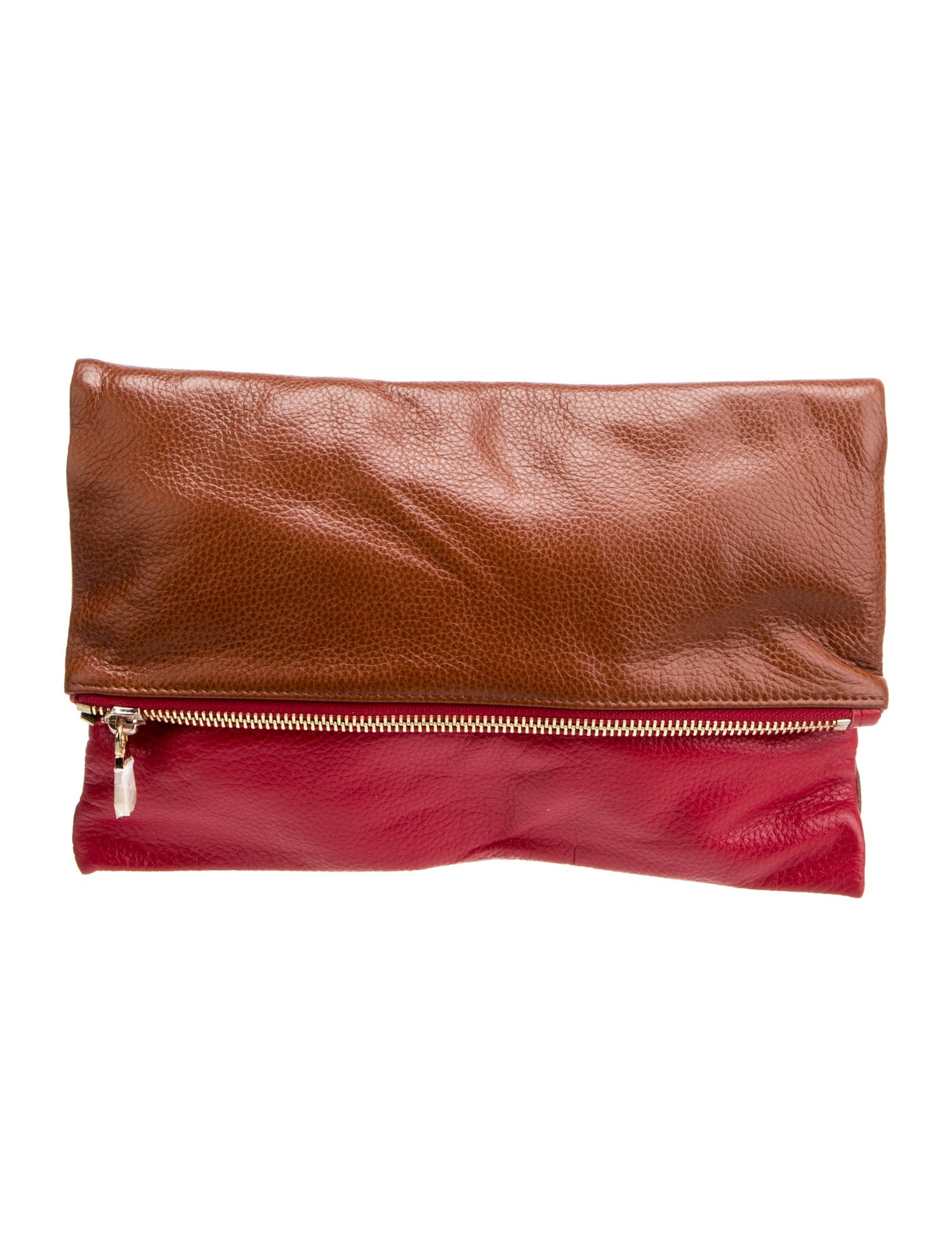 Neiman Marcus Leather Clutch
