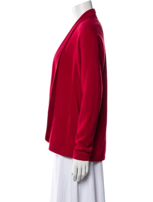 Neiman Marcus Cashmere Open Front Sweater