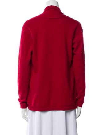 Neiman Marcus Cashmere Open Front Sweater