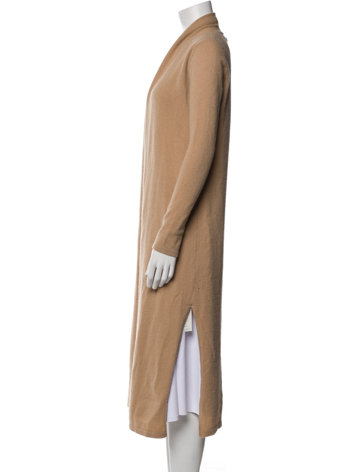 Neiman Marcus Cashmere Open Front Tunic