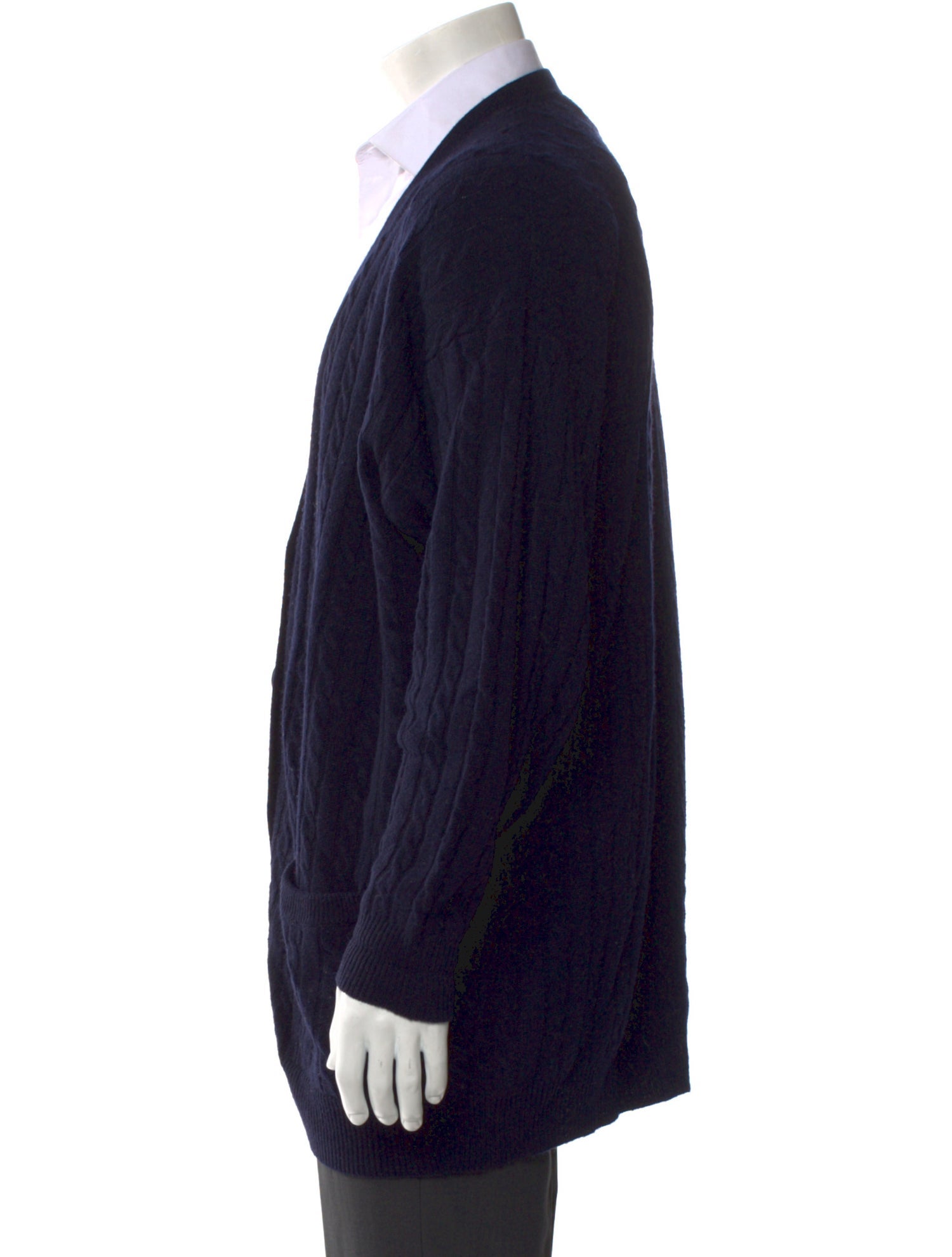 Neiman Marcus Cashmere V-Neck Cardigan