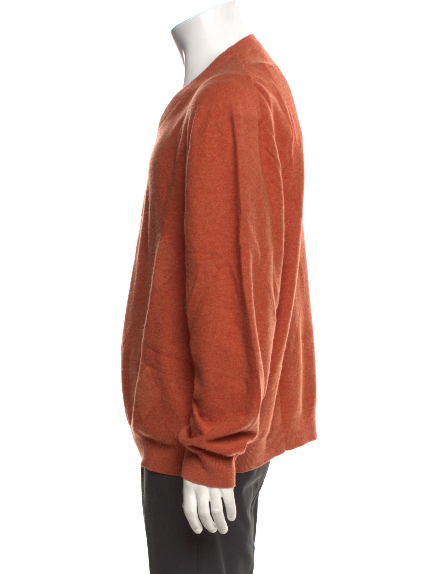 Neiman Marcus Cashmere V-Neck Pullover